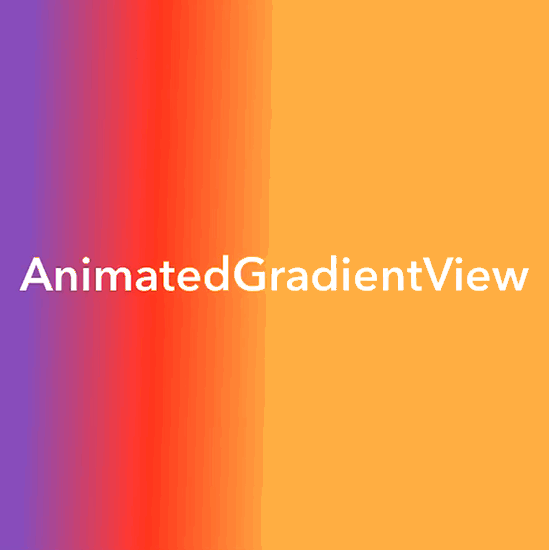 Powerful gradient animations made simple for iOS