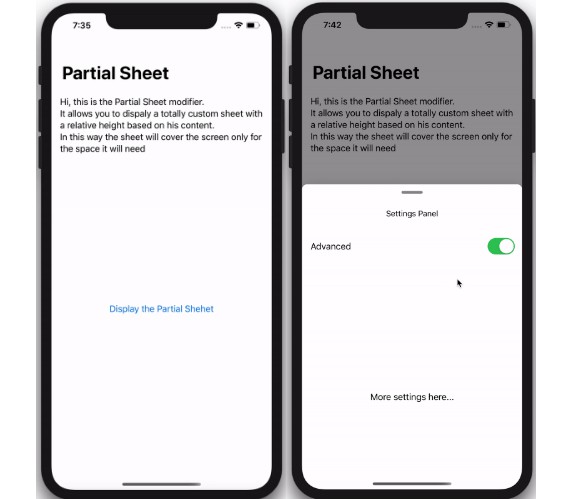 Swiftui Sheet Height