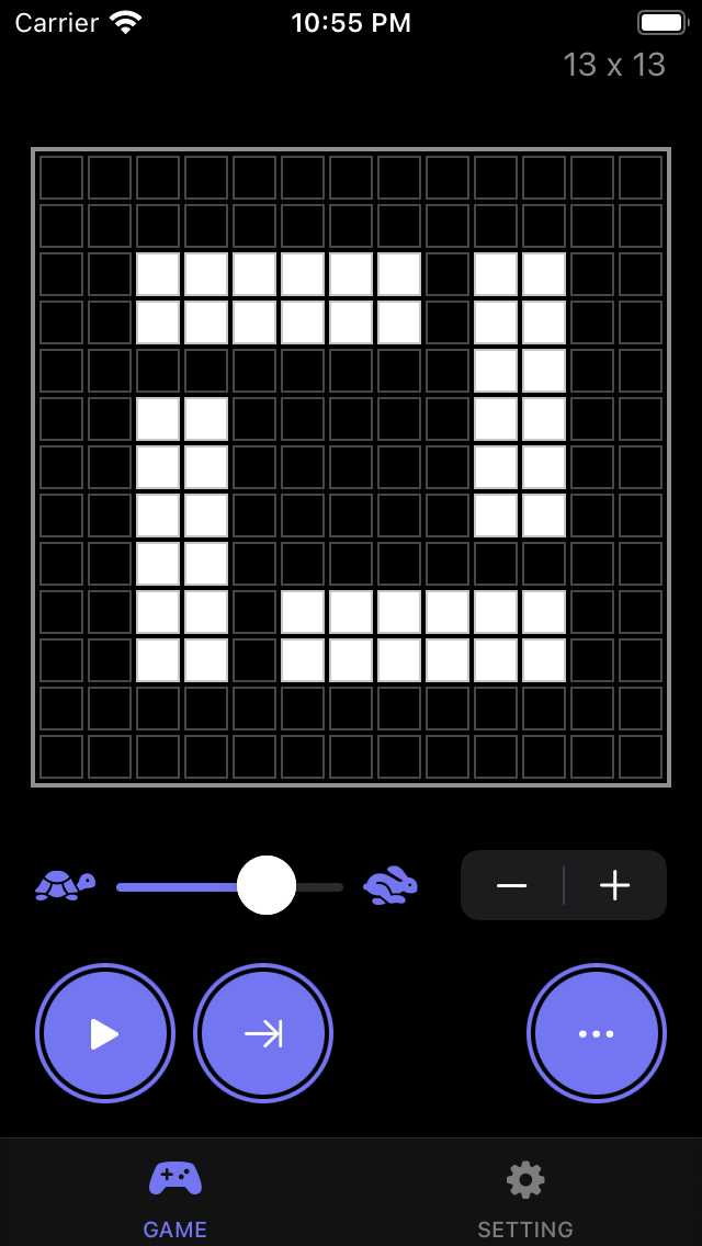 A Conway&#039;s Game of Life that build with SwiftUI