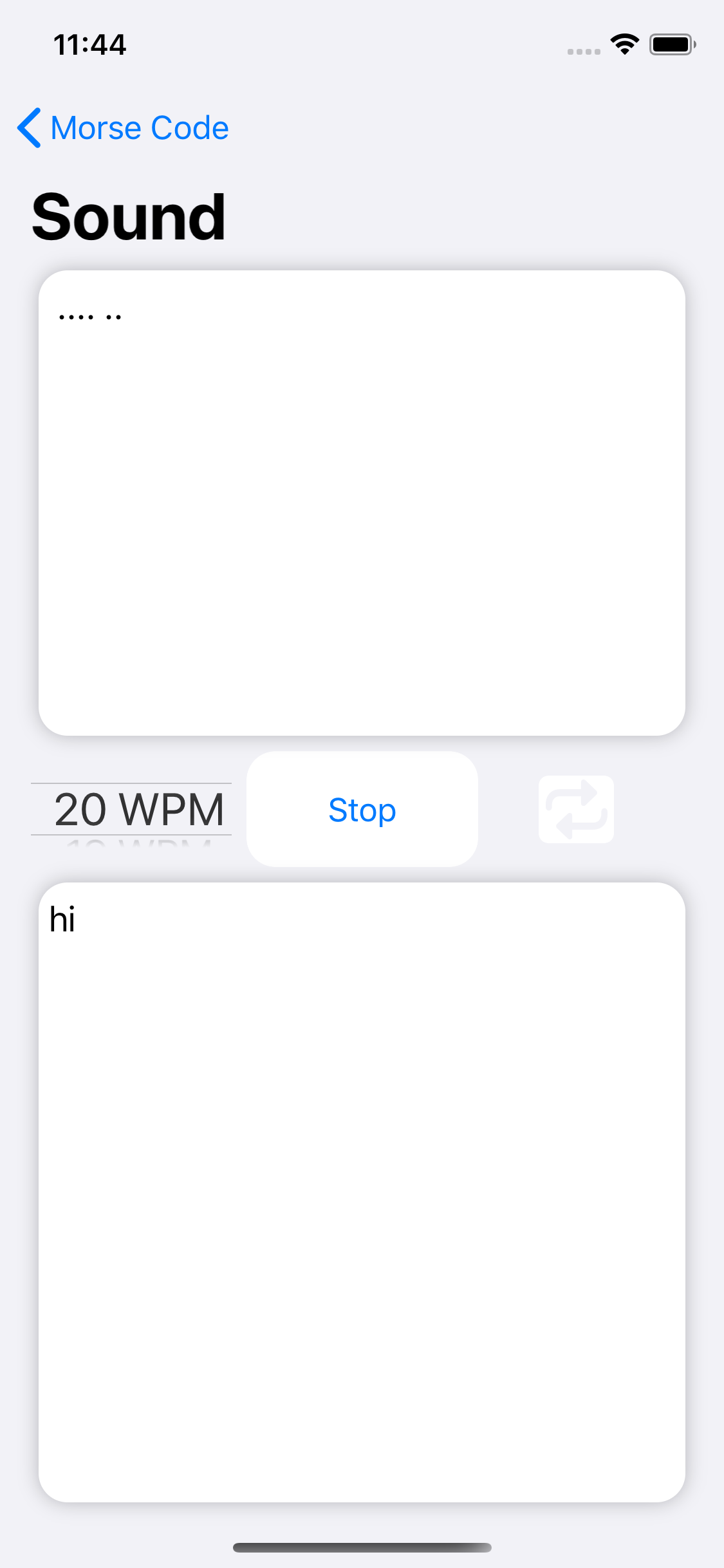 an-ios-app-which-converts-text-to-morse-code-in-three-formats