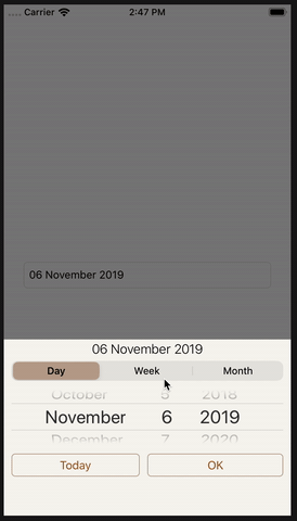 CalendarMenu