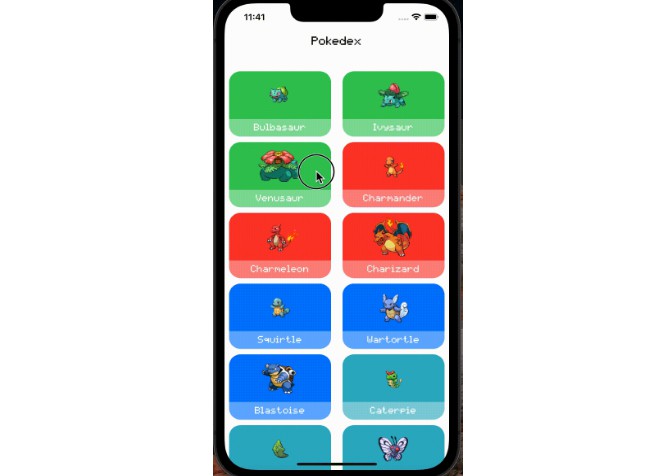 A Simple Pokedex App In Swift That Implements The Pokeapi