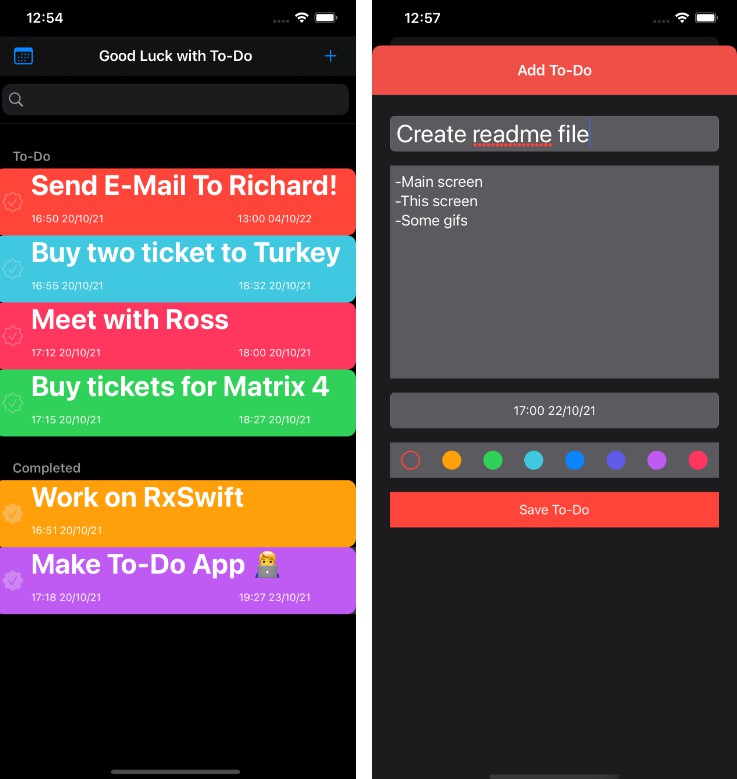 Free Open Source To Do App For IOS