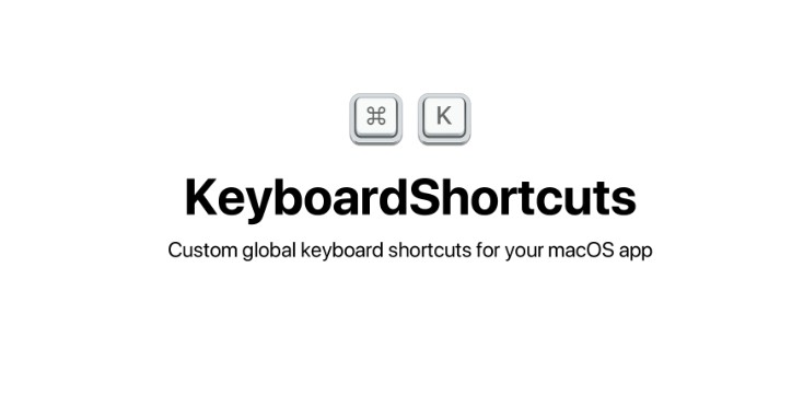 在几分钟内将用户可自定义的全局键盘快捷键添加到您的