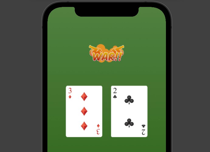 IOS War Card Game With Swift