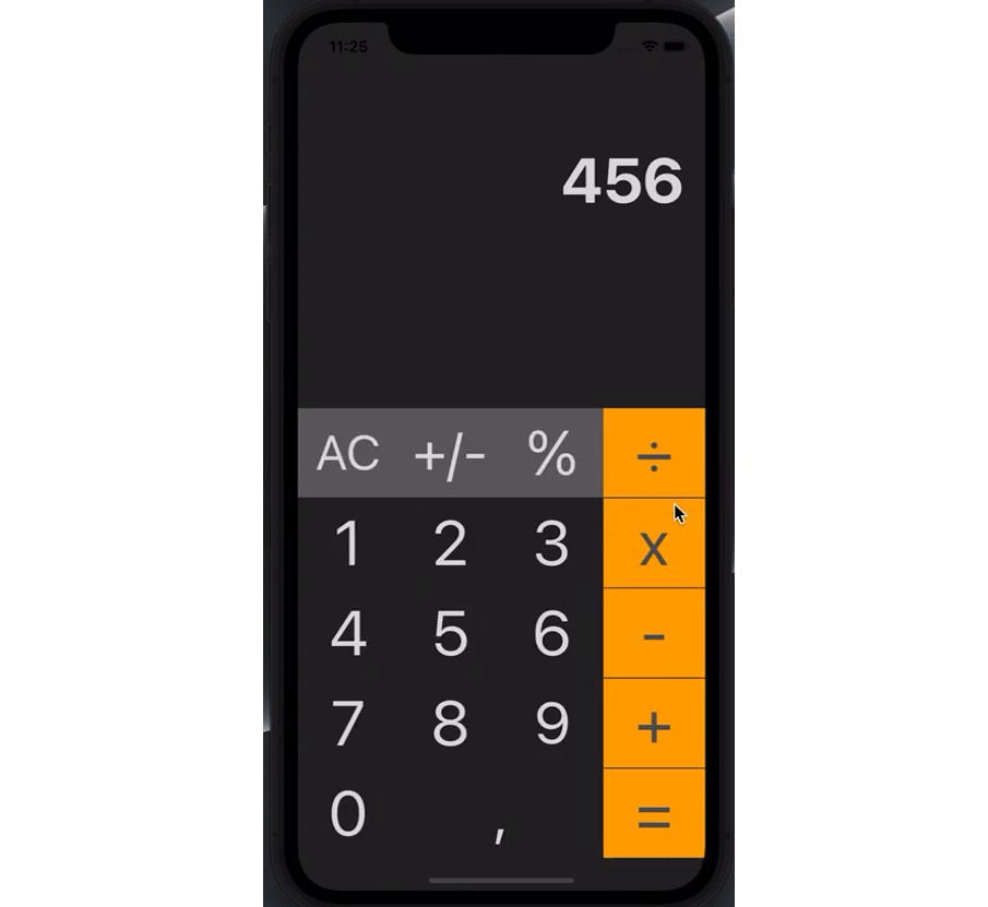 Basic Calculator App with Swift