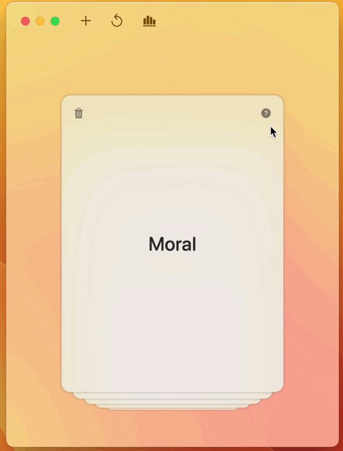 Simple Flash Cards App For IOS And MacOS   Code 2022 07 07 32 