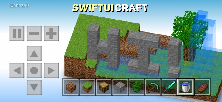 Minecraft，但使用SwiftUI制作