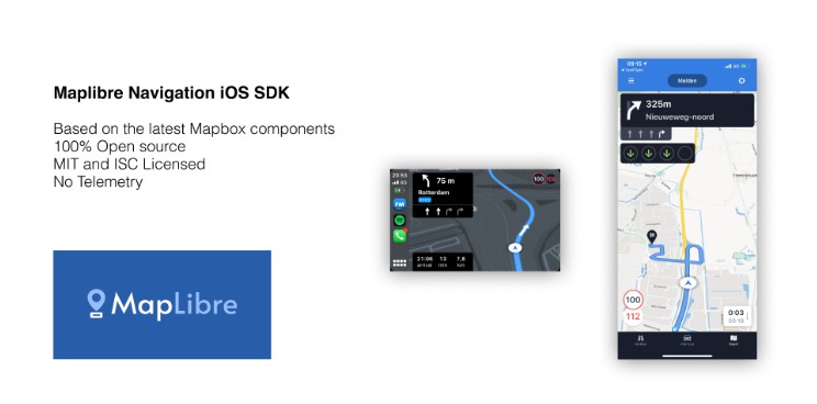 适用于iOS的MapLibre导航SDK