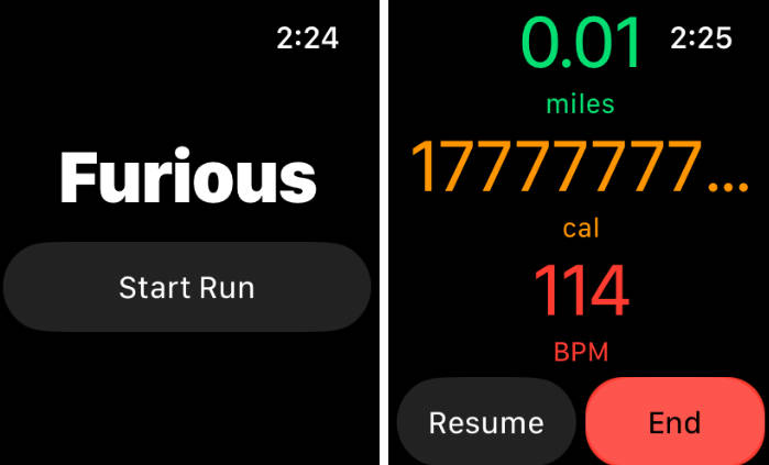 跑步应用程序来评分和显示您的轨迹以及您的心率