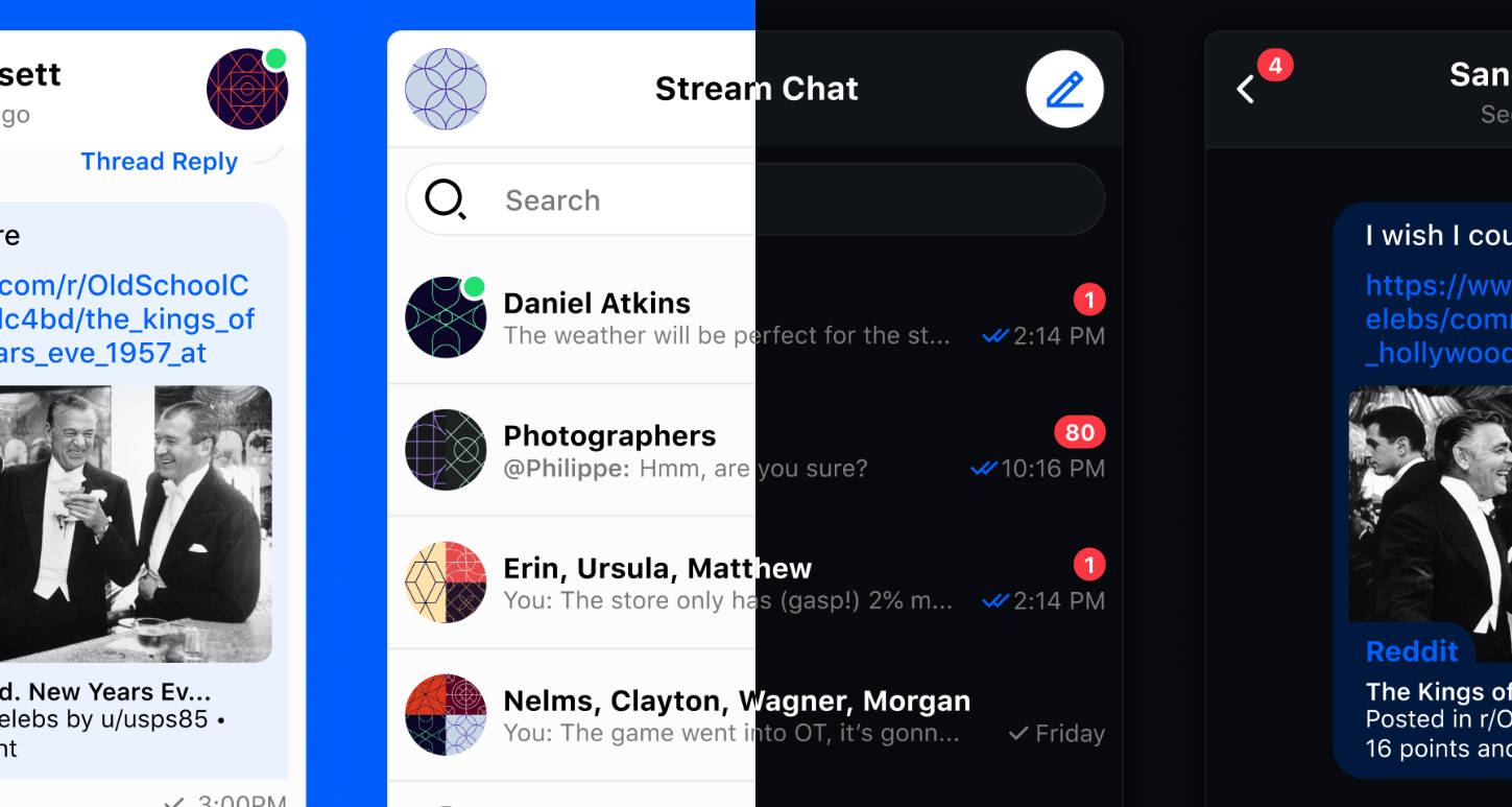 A SwiftUI alternative to the StreamChatUI SDK