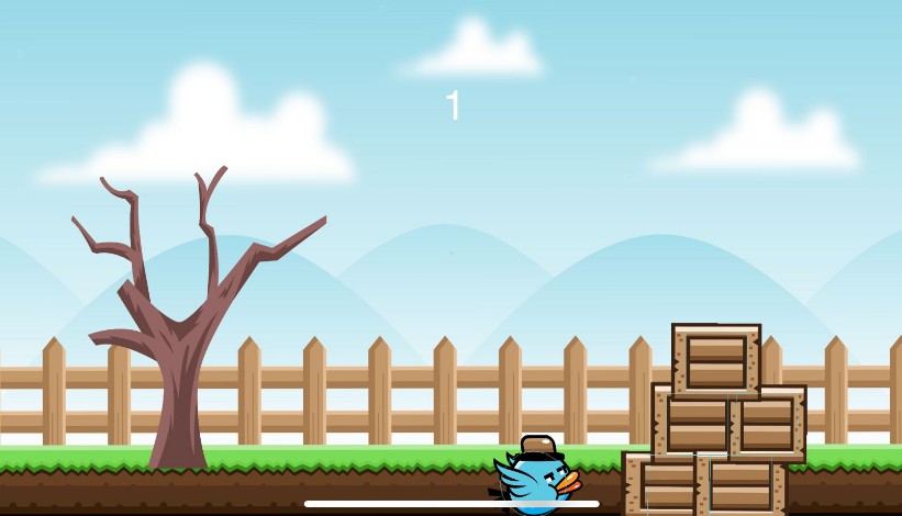 A simple clone prepared with the basic logic of the Angry Bird game